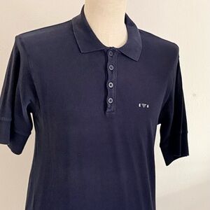 Giorgio Armani Dark Blue Polo Shirt